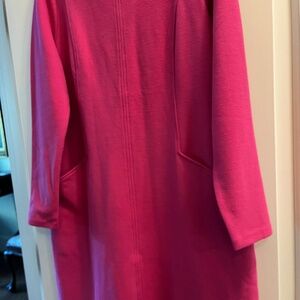 Boden Fuschia knit dress.